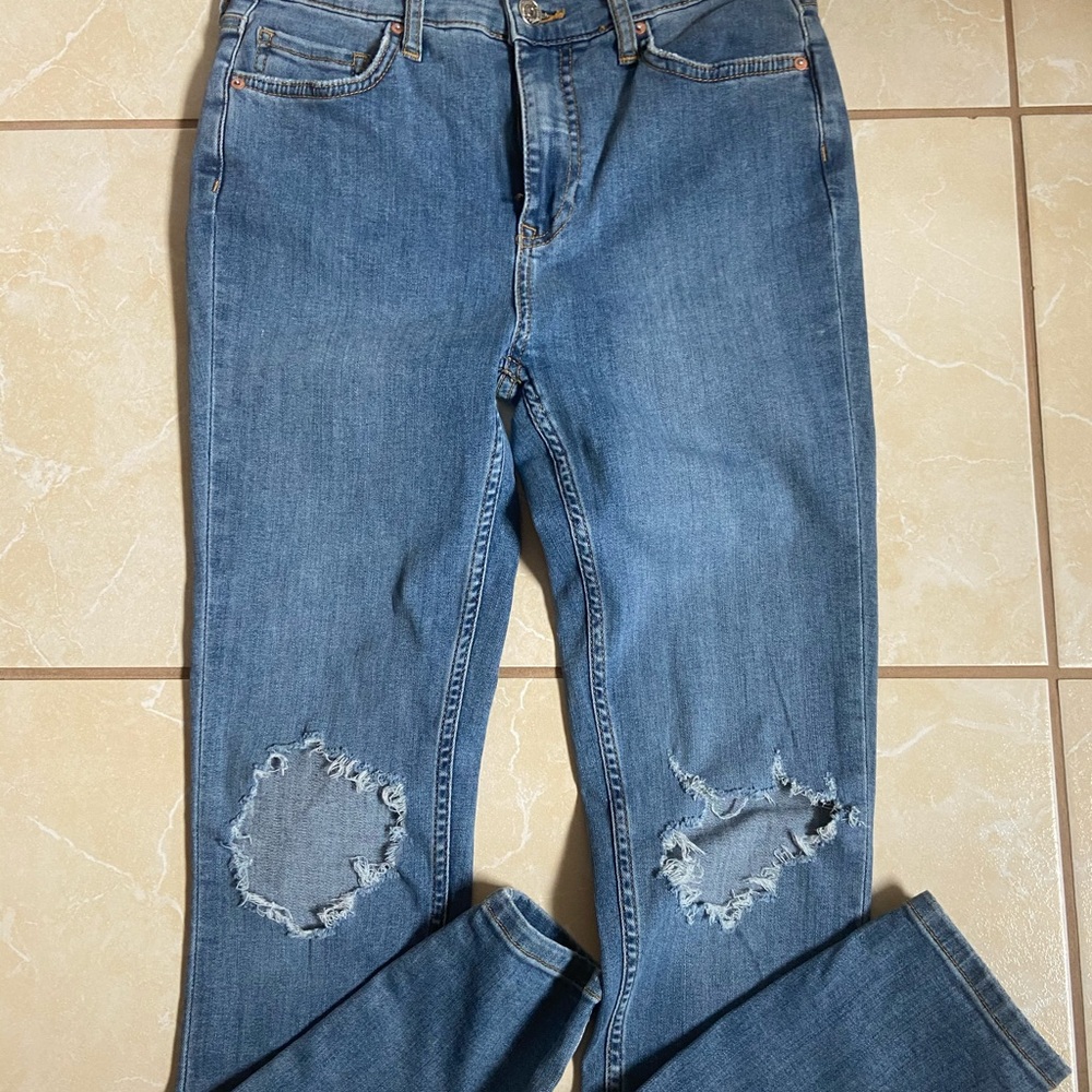 Free People We The Free Busted Skinny Jeans